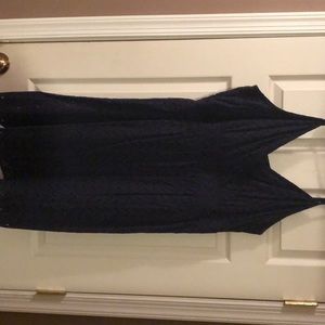 Navy blue dress